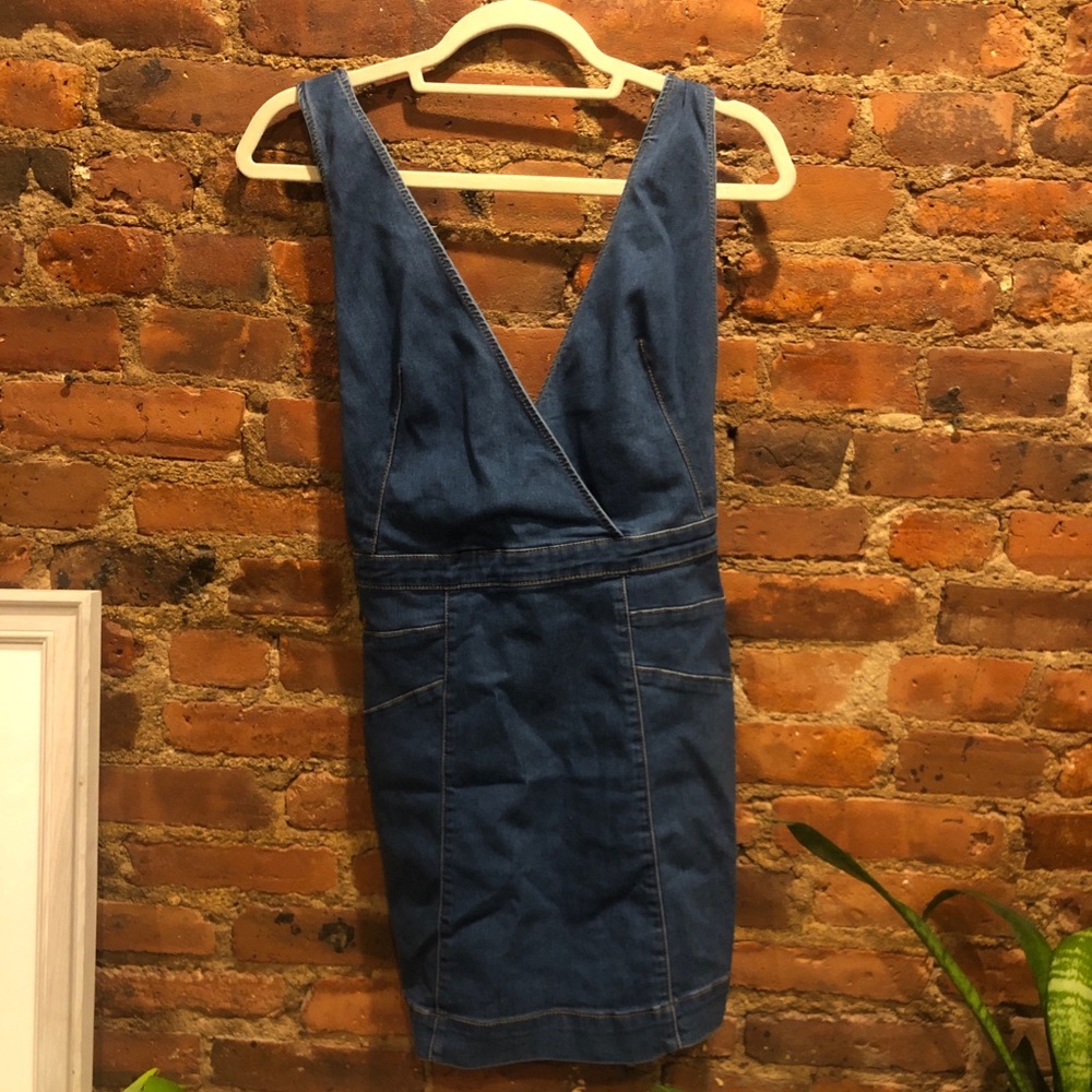 Free People denim dress